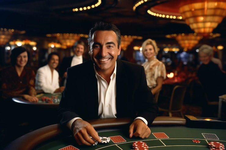 Slot game mechanics diagram showing reels, paylines, and symbol combinations